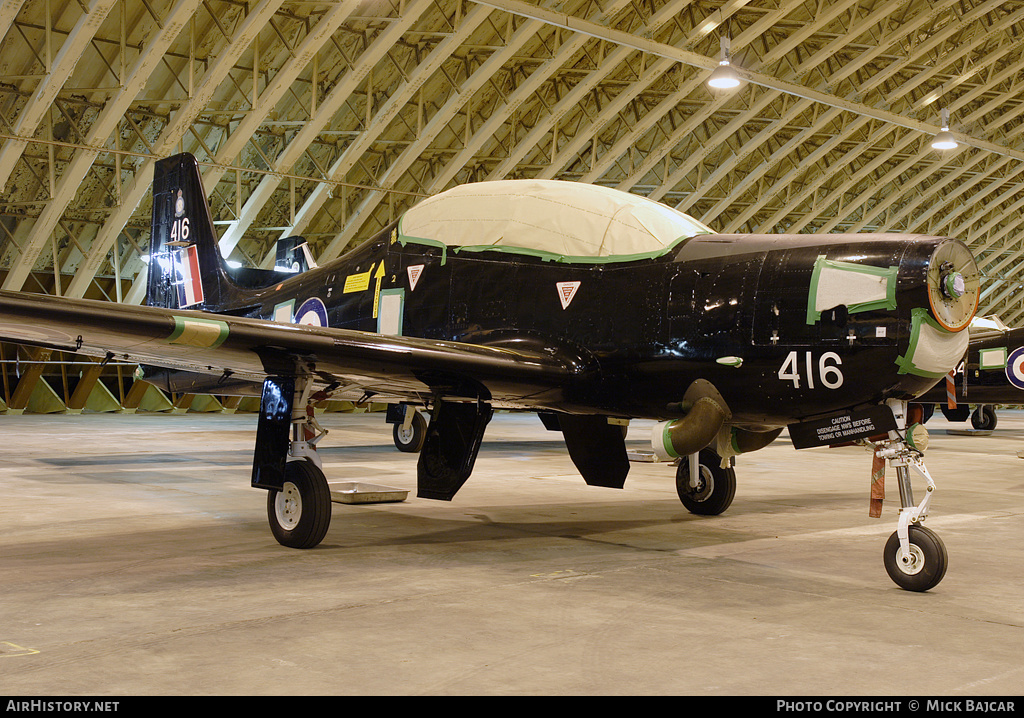 Aircraft Photo of ZF416 | Short S-312 Tucano T1 | UK - Air Force | AirHistory.net #3475
