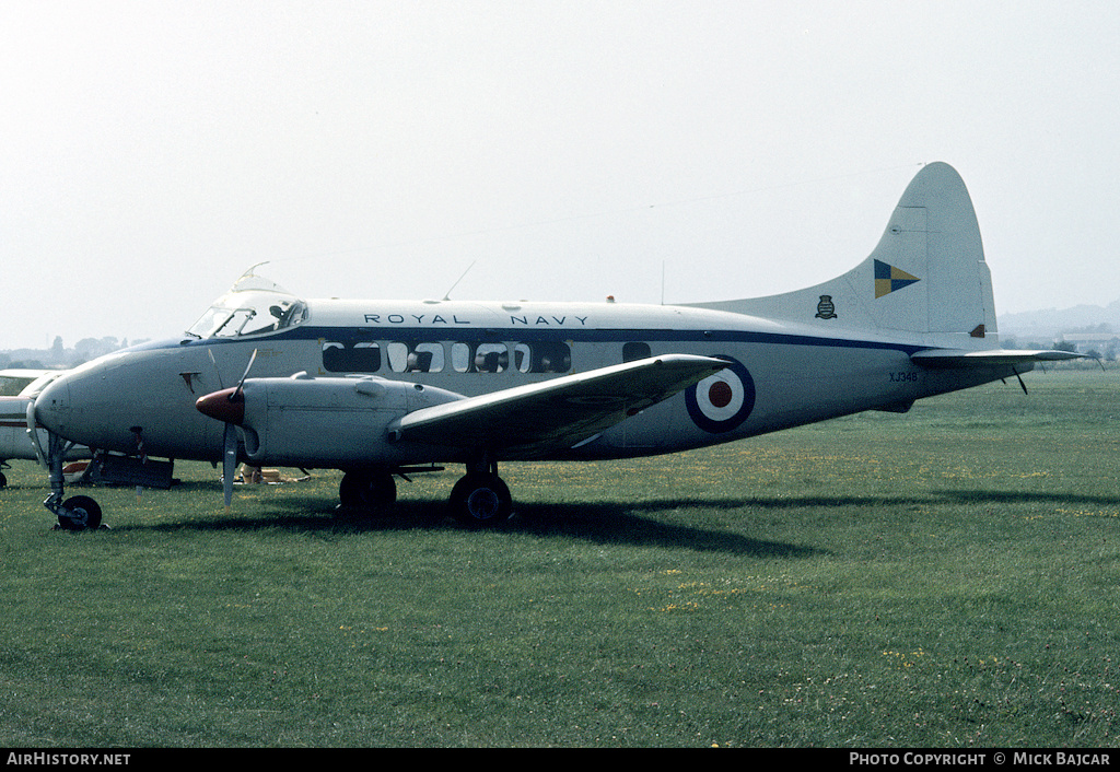 Aircraft Photo of G-NAVY / XJ348 | De Havilland D.H. 104 Dove 6 | UK - Navy | AirHistory.net #3531