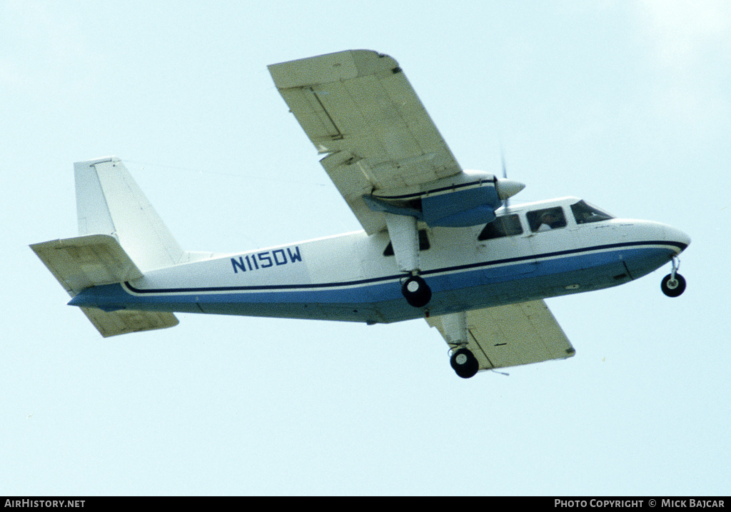 Aircraft Photo of N115DW | Britten-Norman BN-2A-8 Islander | AirHistory.net #3542