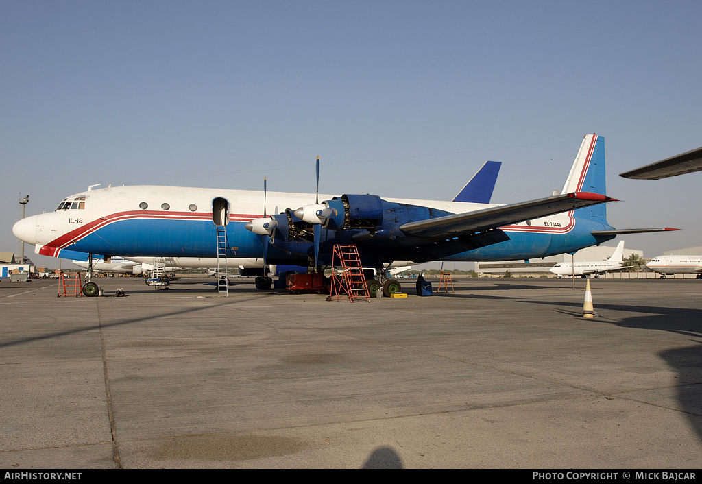 Aircraft Photo of EX-75449 | Ilyushin Il-18D | Jubba Airways | AirHistory.net #3552