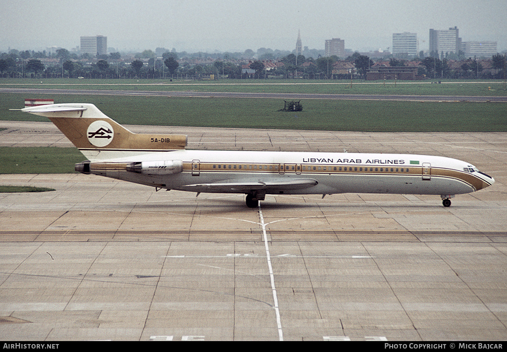Aircraft Photo of 5A-DIB | Boeing 727-2L5/Adv | Libyan Arab Airlines | AirHistory.net #3570