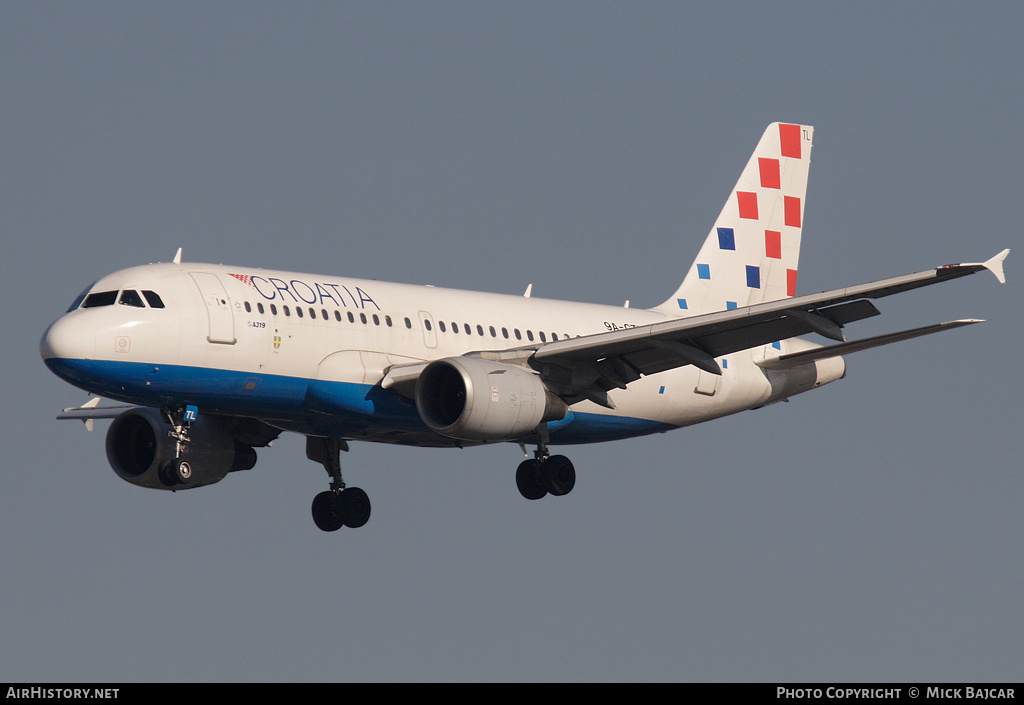 Aircraft Photo of 9A-CTL | Airbus A319-112 | Croatia Airlines | AirHistory.net #3571
