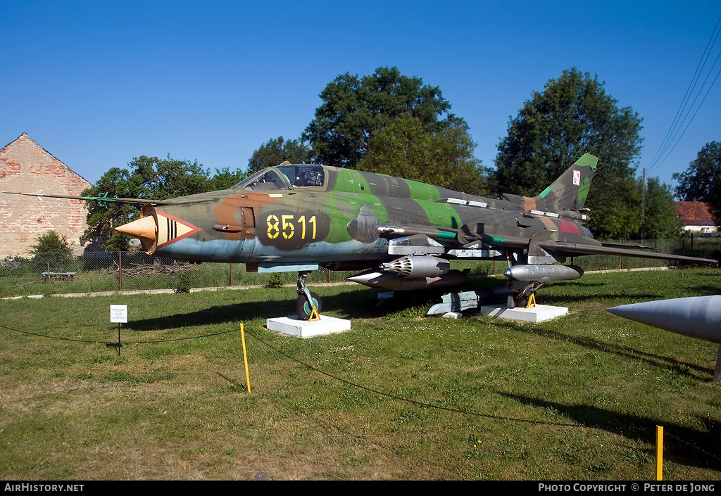 Aircraft Photo of 8511 | Sukhoi Su-22M4 | Poland - Air Force | AirHistory.net #3583