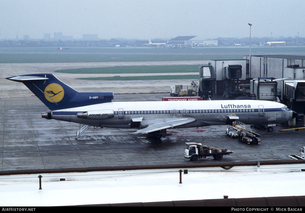 Aircraft Photo of D-ABFI | Boeing 727-230 | Lufthansa | AirHistory.net #3604