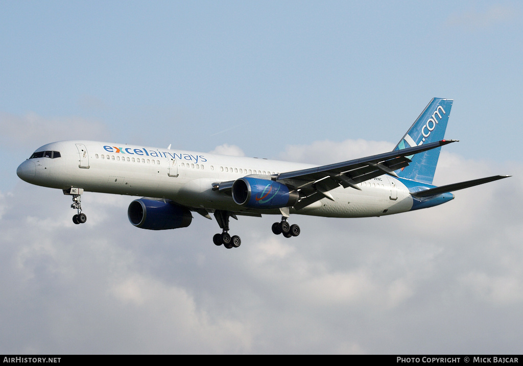 Aircraft Photo of G-VKNC | Boeing 757-225 | Excel Airways | AirHistory.net #3606