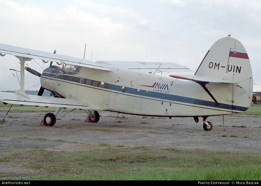 Aircraft Photo of OM-UIN | Antonov An-2R | Avia Special | AirHistory.net #3616