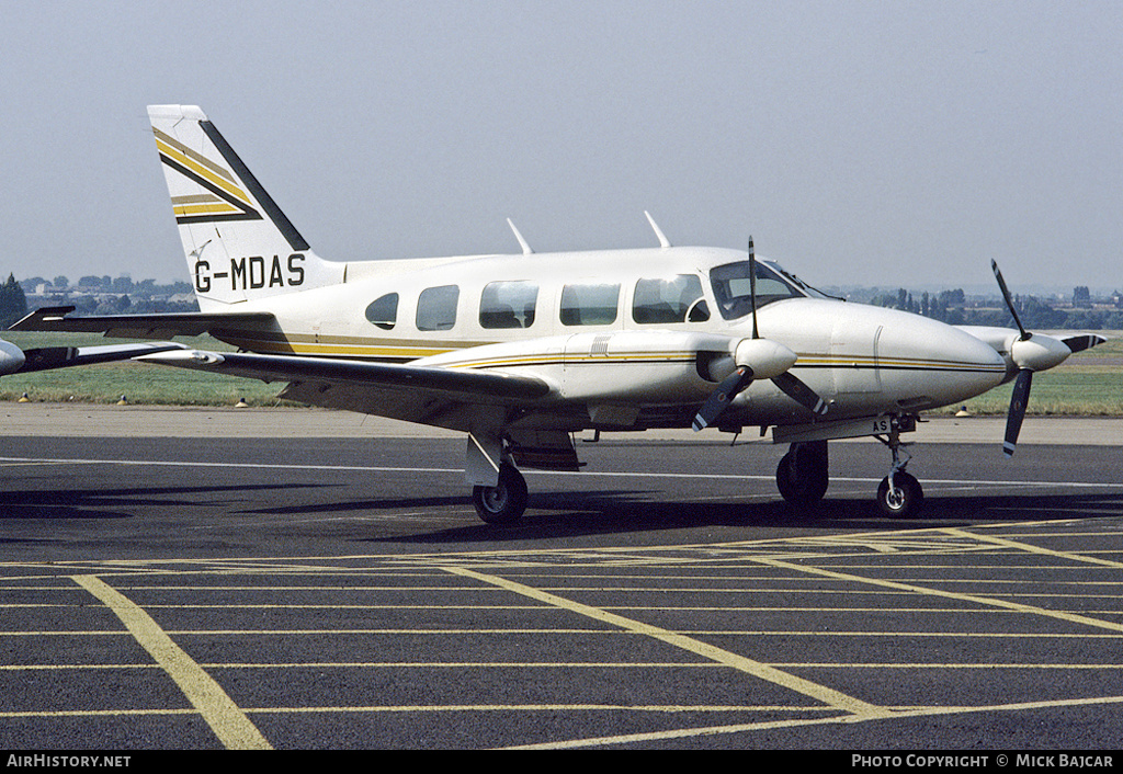 Aircraft Photo of G-MDAS | Piper PA-31-300 Navajo | AirHistory.net #3620