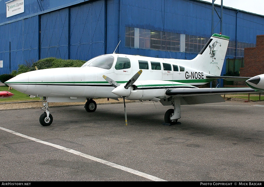 Aircraft Photo of G-NOSE | Cessna 402B | Atlantic Airlines | AirHistory.net #3626