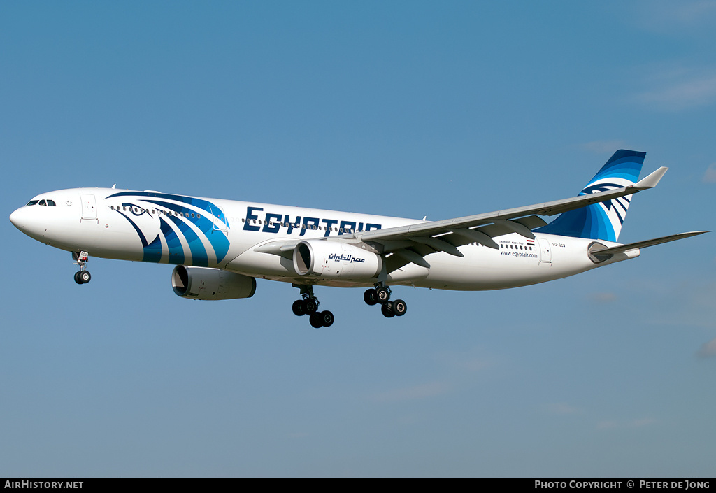 Aircraft Photo of SU-GDV | Airbus A330-343 | EgyptAir | AirHistory.net #3628