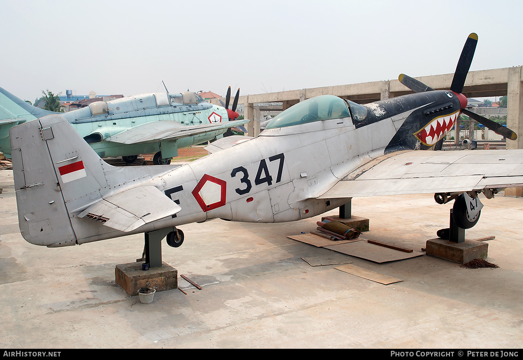 Aircraft Photo of F-347 | North American P-51D Mustang | Indonesia - Air Force | AirHistory.net #3635
