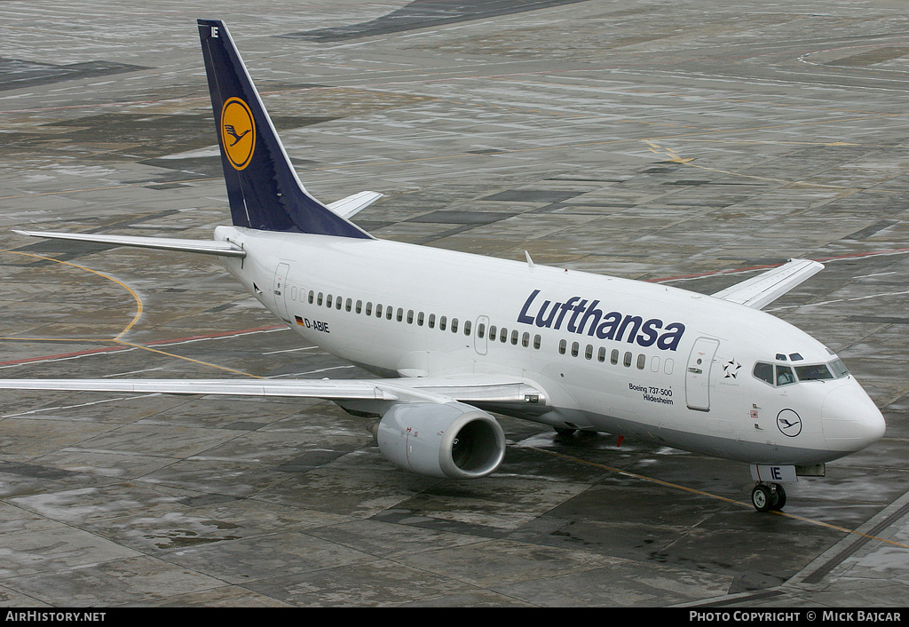 Aircraft Photo of D-ABIE | Boeing 737-530 | Lufthansa | AirHistory.net #3643