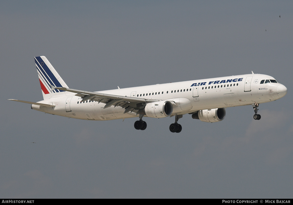 Aircraft Photo of F-GMZC | Airbus A321-111 | Air France | AirHistory.net #3660