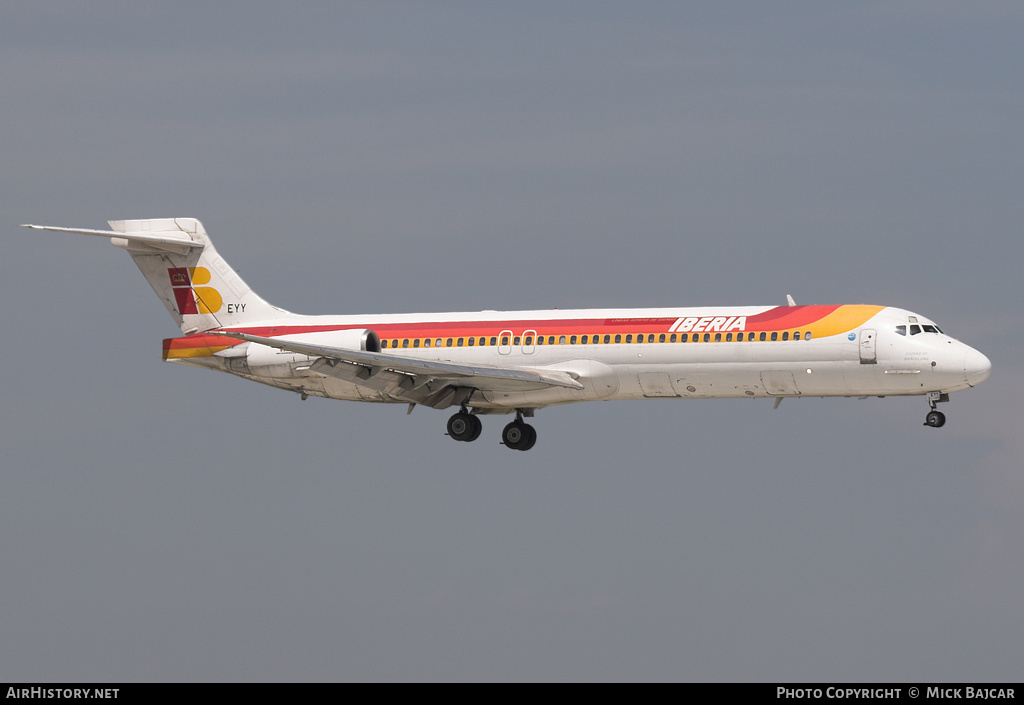 Aircraft Photo of EC-EYY | McDonnell Douglas MD-87 (DC-9-87) | Iberia | AirHistory.net #3662
