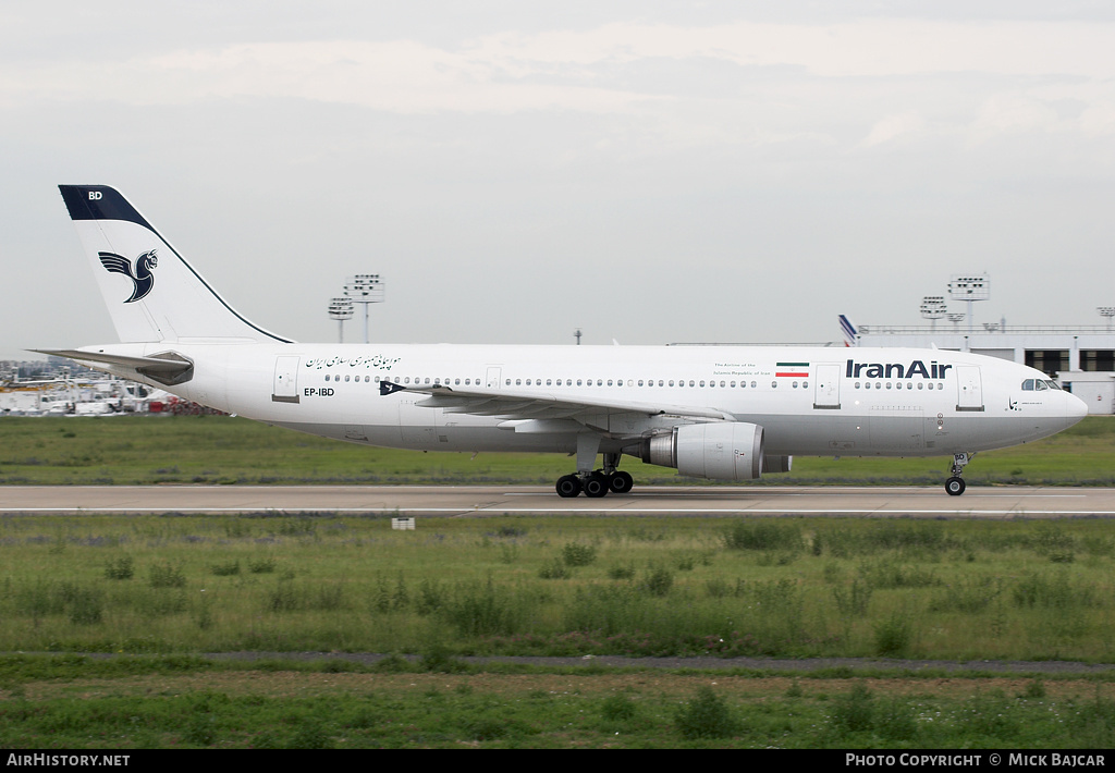 Aircraft Photo of EP-IBD | Airbus A300B4-605R | Iran Air | AirHistory.net #3663