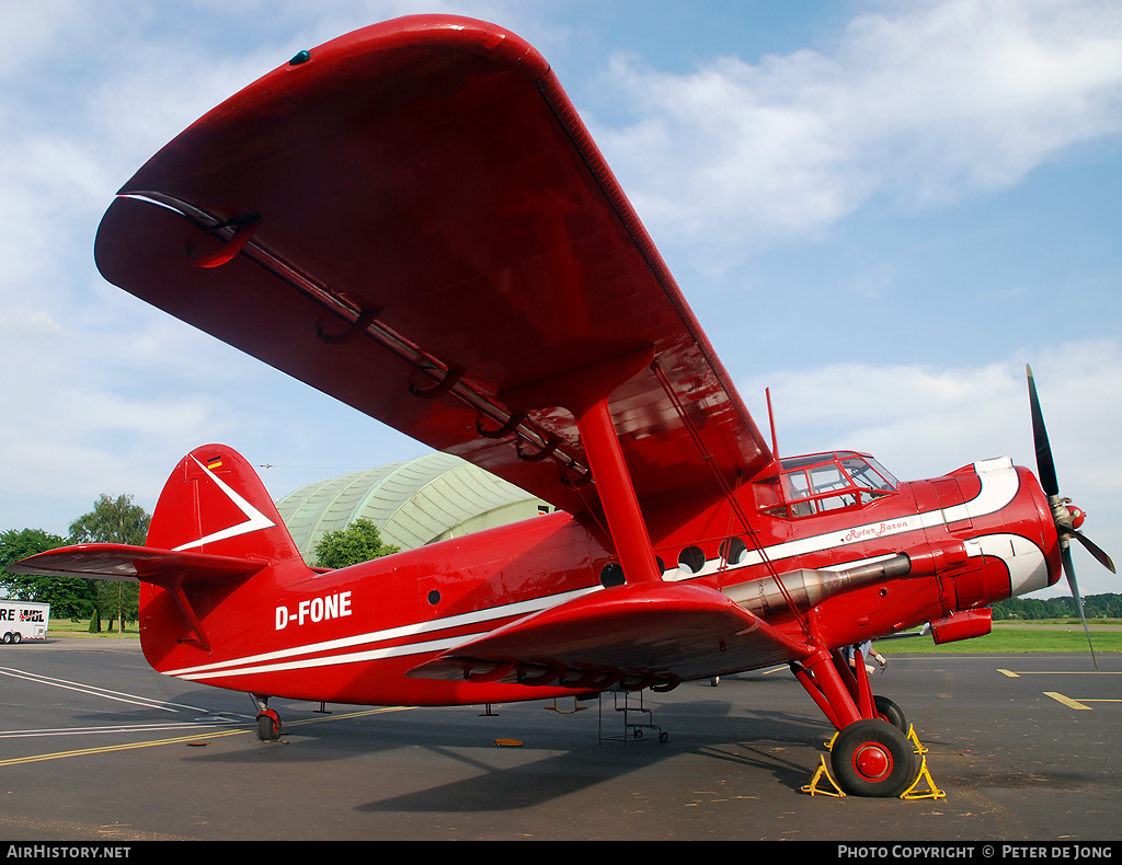 Aircraft Photo of D-FONE | Antonov An-2T | AirHistory.net #3664