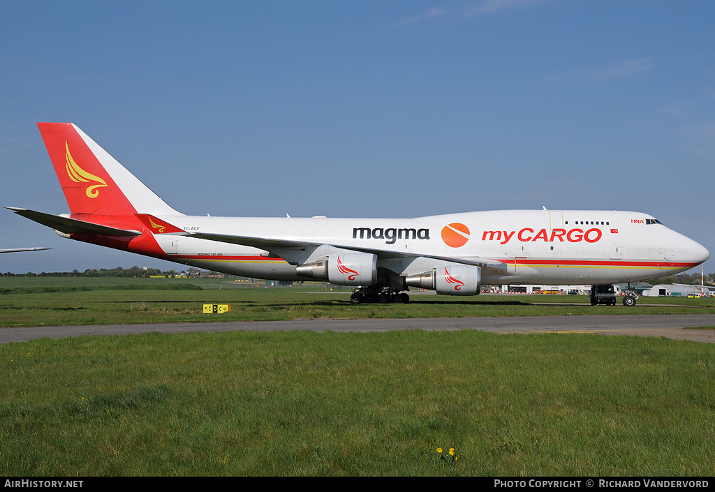 Aircraft Photo of TC-ACF | Boeing 747-481(BDSF) | MyCargo | AirHistory.net #3684