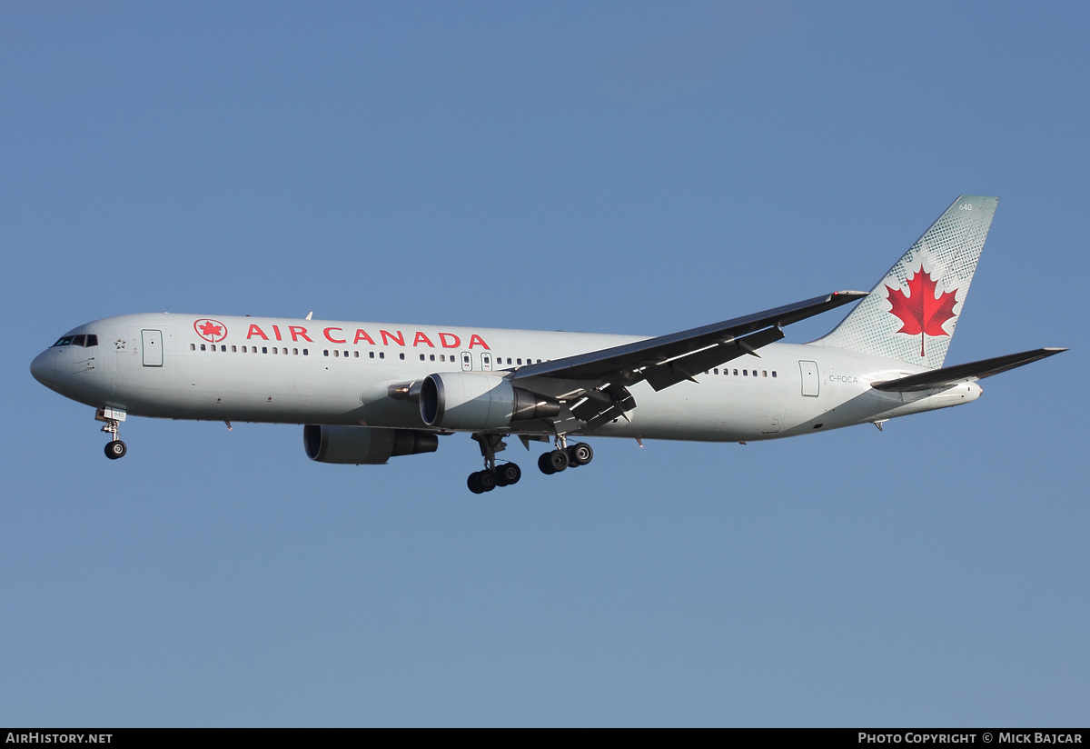 Aircraft Photo of C-FOCA | Boeing 767-375/ER | Air Canada | AirHistory.net #3689