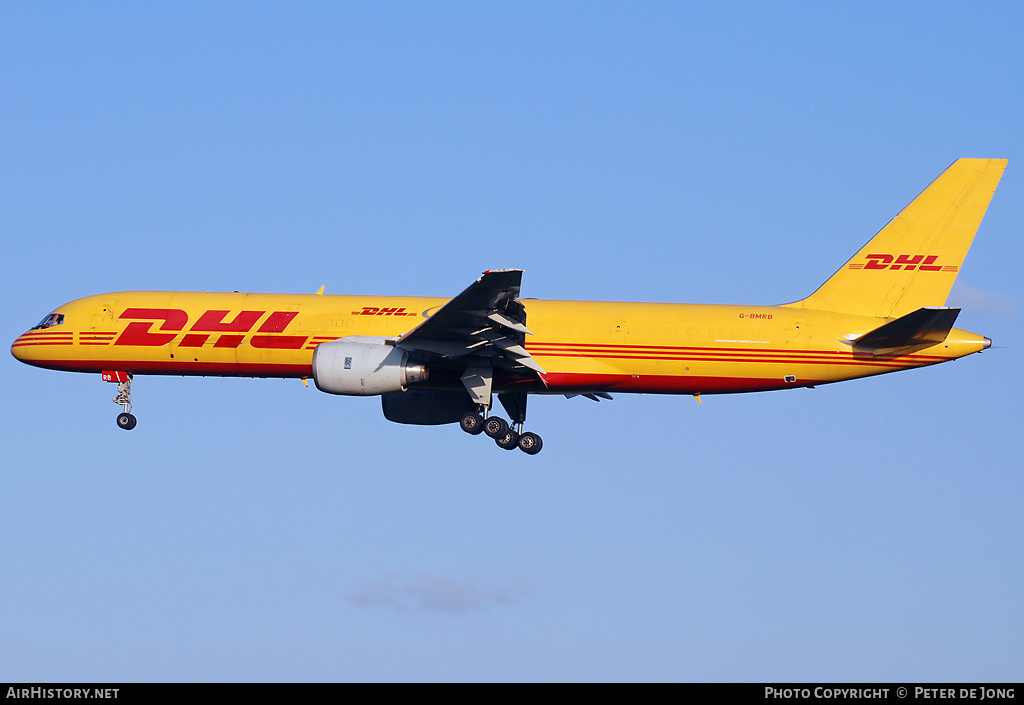 Aircraft Photo of G-BMRB | Boeing 757-236/SF | DHL International | AirHistory.net #3704