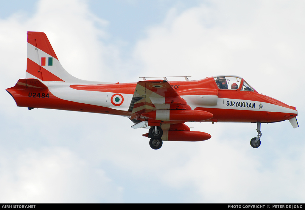 Aircraft Photo of U2484 | Hindustan HJT-16 Kiran II | India - Air Force | AirHistory.net #3706