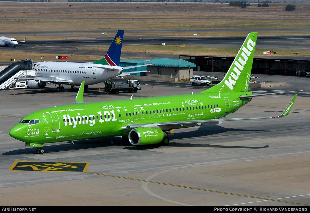 Aircraft Photo of ZS-ZWP | Boeing 737-86N | Kulula | AirHistory.net #3713