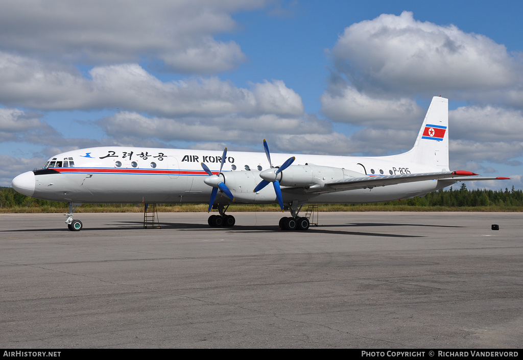 Aircraft Photo of P-835 | Ilyushin Il-18D | Air Koryo | AirHistory.net #3722