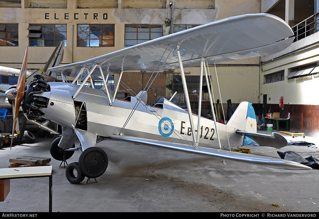 Aircraft Photo of E.E-122 | Focke-Wulf Fw-44J Stieglitz | Argentina - Air Force | AirHistory.net #3730