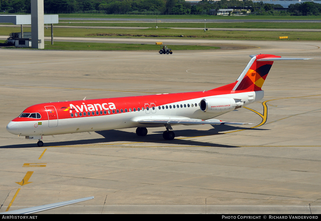 Aircraft Photo of PR-OAM | Fokker 100 (F28-0100) | Avianca | AirHistory.net #3732