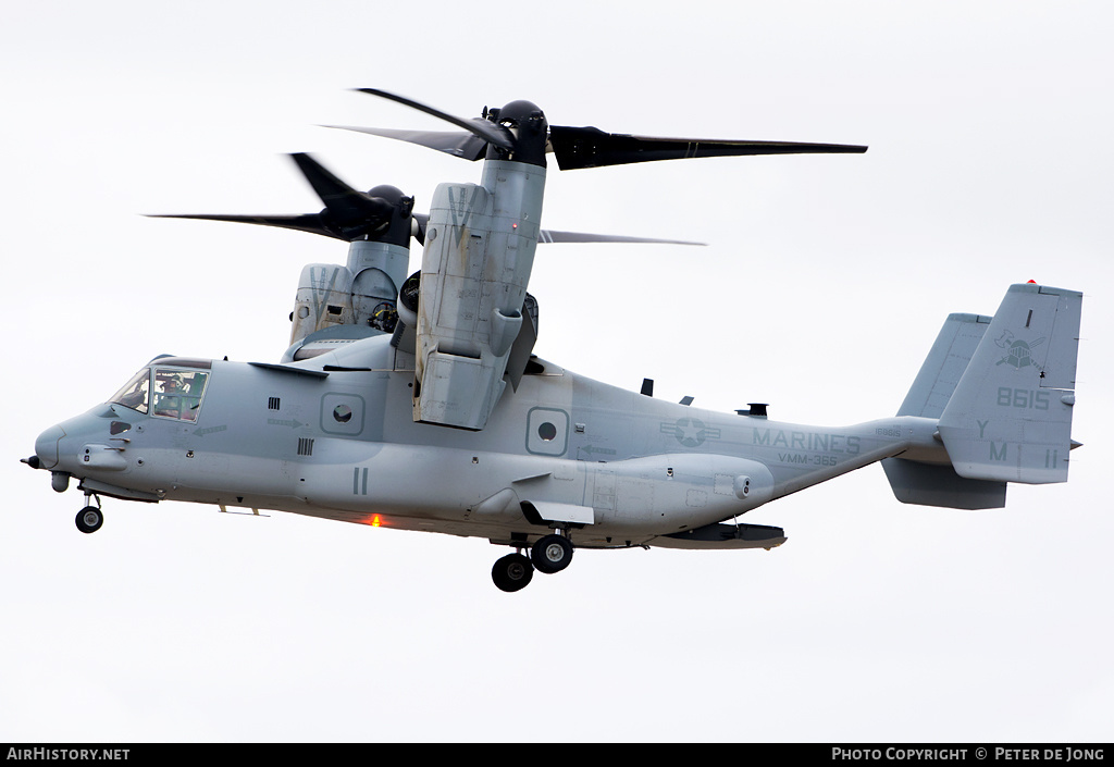 Aircraft Photo of 168615 / 8615 | Bell-Boeing MV-22B Osprey | USA - Marines | AirHistory.net #3738