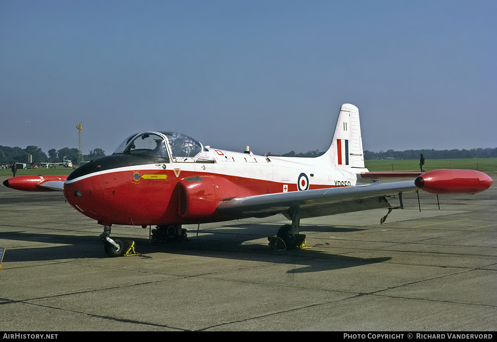 Aircraft Photo of XR650 | BAC 84 Jet Provost T4 | UK - Air Force | AirHistory.net #3742