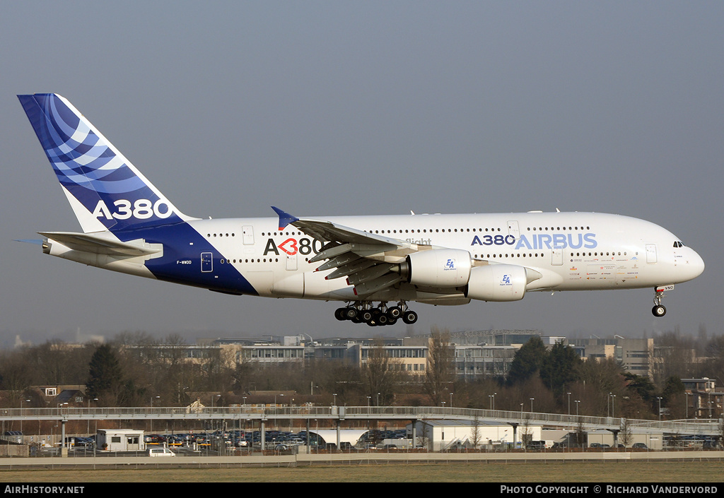 Aircraft Photo of F-WWDD | Airbus A380-861 | Airbus | AirHistory.net #3745