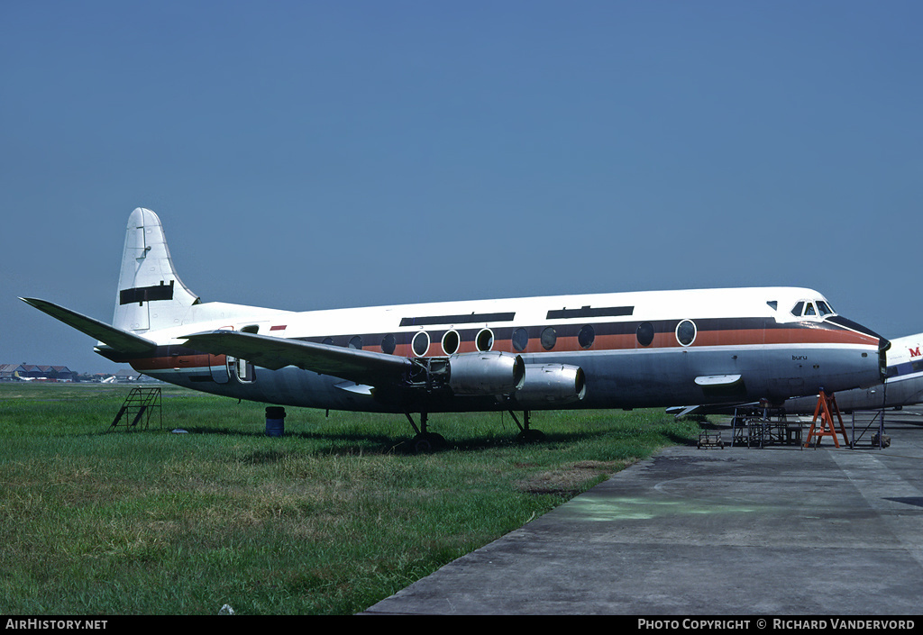 Aircraft Photo of PK-MVO | Vickers 812 Viscount | Merpati Nusantara Airlines | AirHistory.net #3761