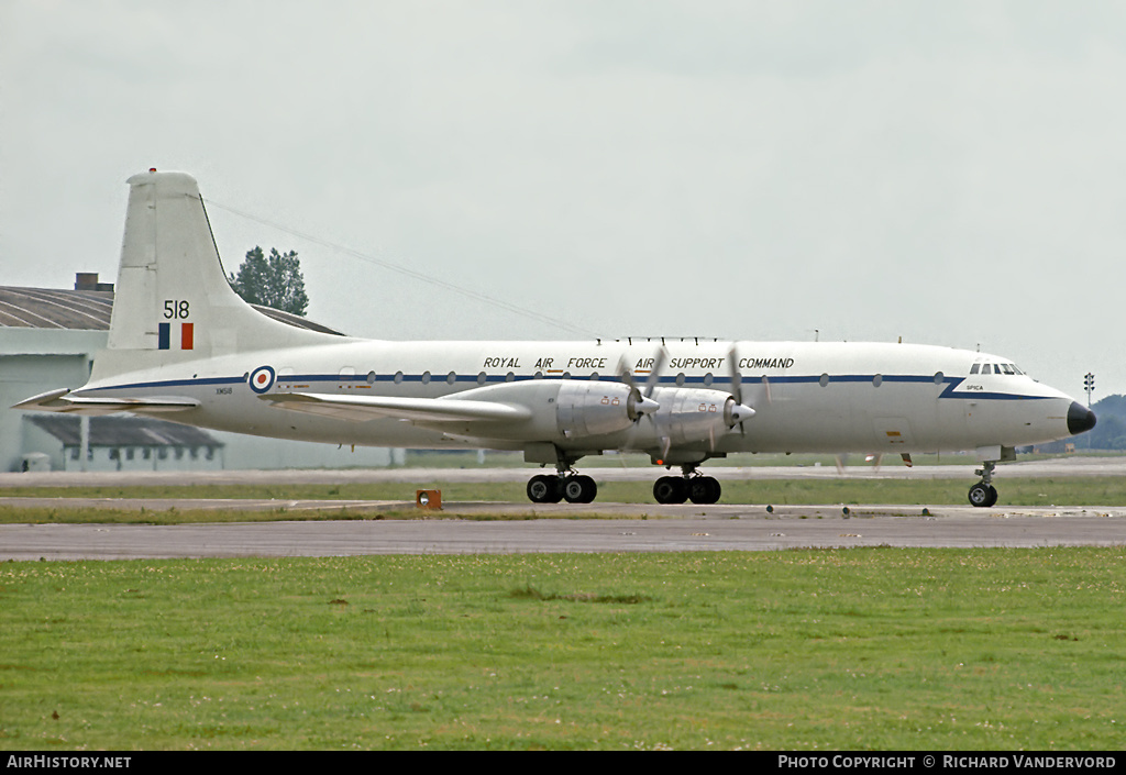 Aircraft Photo of XM518 | Bristol 175 Britannia 253F | UK - Air Force | AirHistory.net #3770