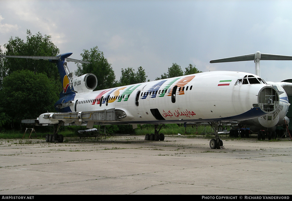 Aircraft Photo of EP-LBX | Tupolev Tu-154M | Kish Air | AirHistory.net #3781