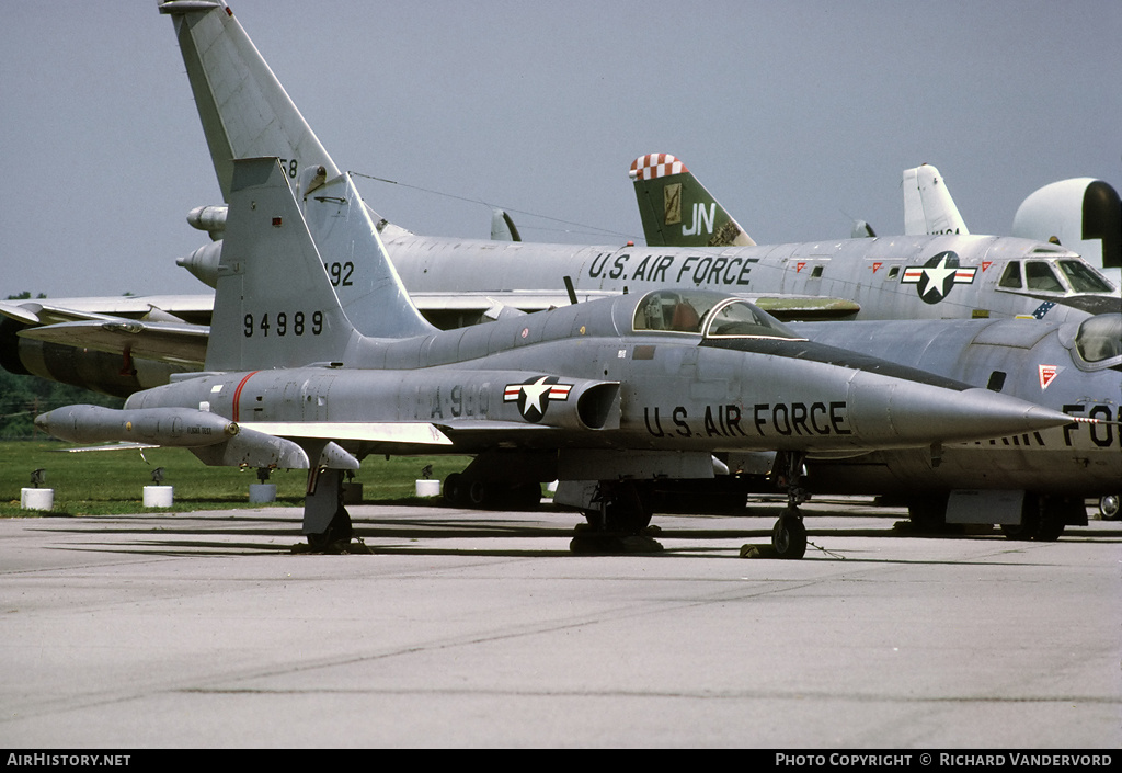 Aircraft Photo of 59-4989 / 94989 | Northrop YF-5A Freedom Fighter (N-156F) | USA - Air Force | AirHistory.net #3788