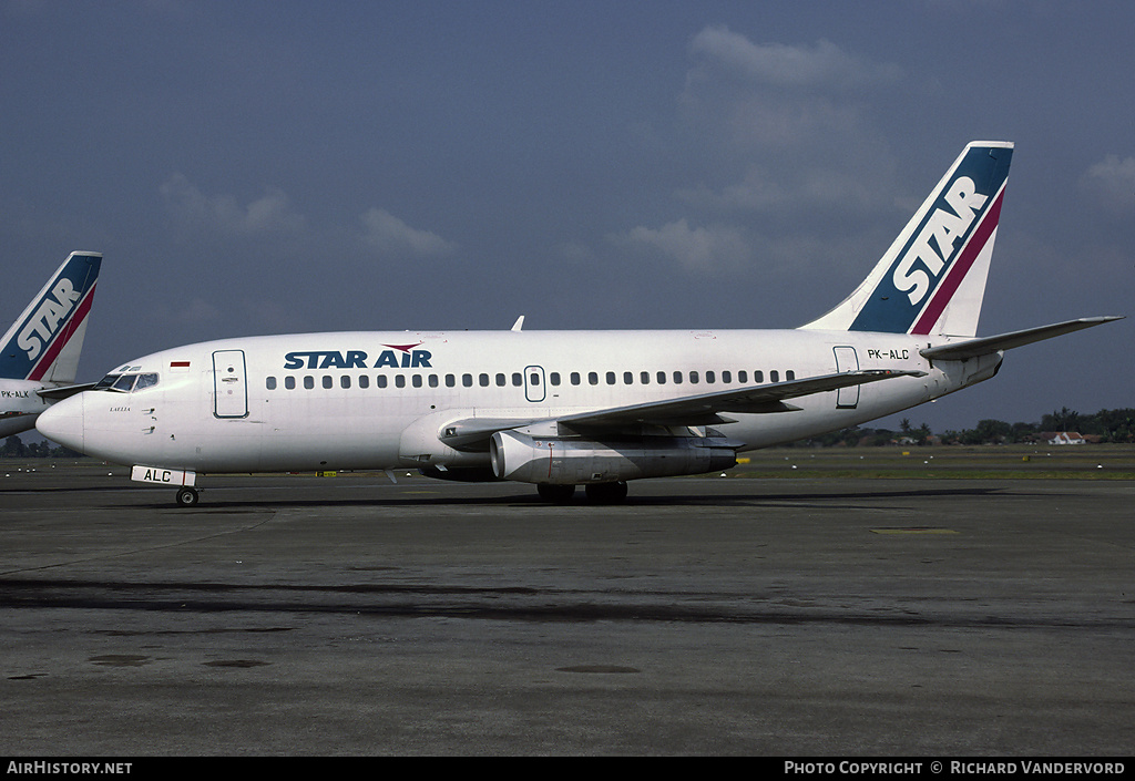 Aircraft Photo of PK-ALC | Boeing 737-2H6/Adv | Star Air | AirHistory.net #3792