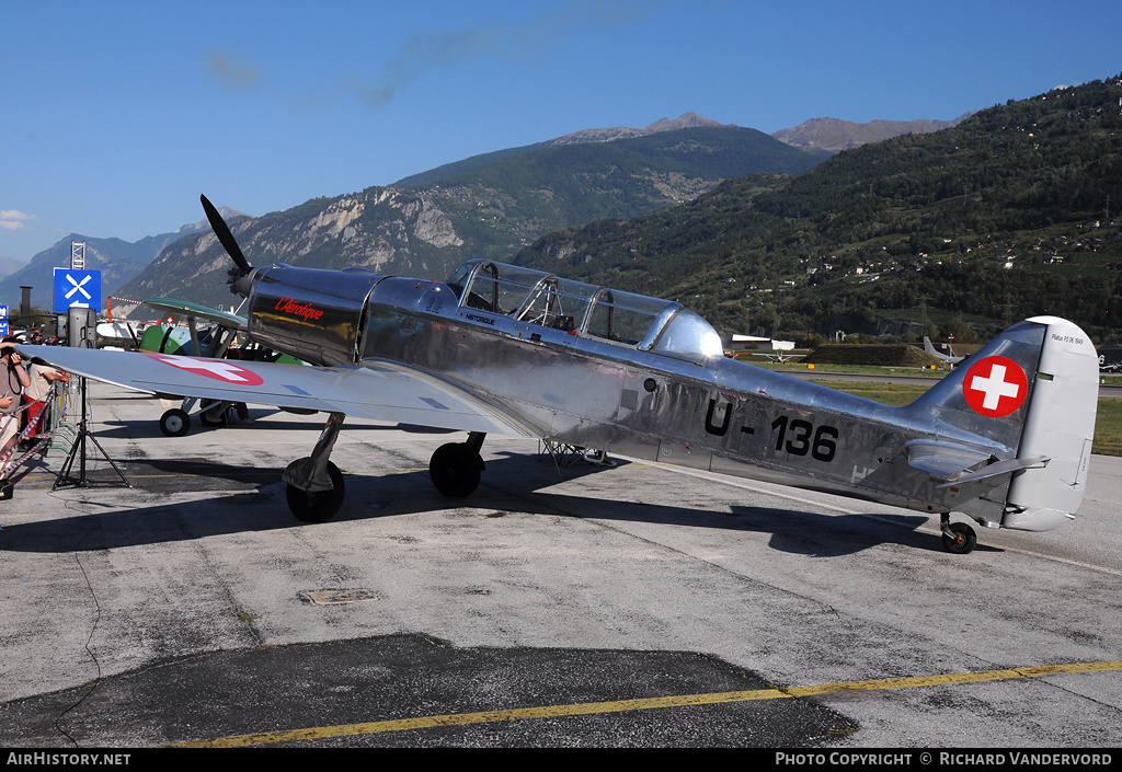 Aircraft Photo of HB-RAR / U-136 | Pilatus P-2-06 | L'Aerotique | Switzerland - Air Force | AirHistory.net #3793