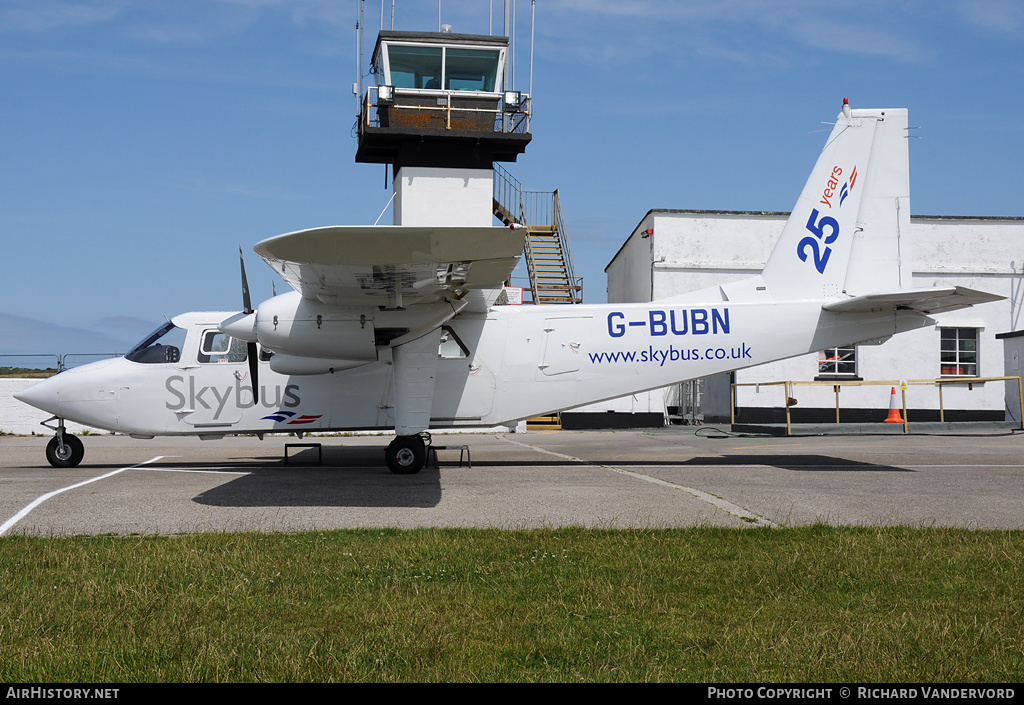 Aircraft Photo of G-BUBN | Pilatus Britten-Norman BN-2B-26 Islander | Isles of Scilly Skybus | AirHistory.net #3795