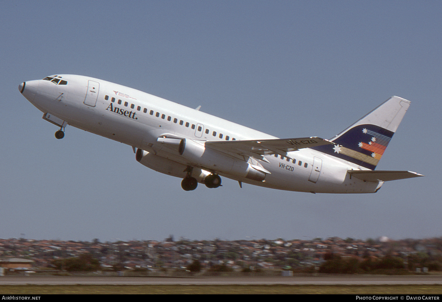 Aircraft Photo of VH-CZO | Boeing 737-277/Adv | Ansett | AirHistory.net #3805