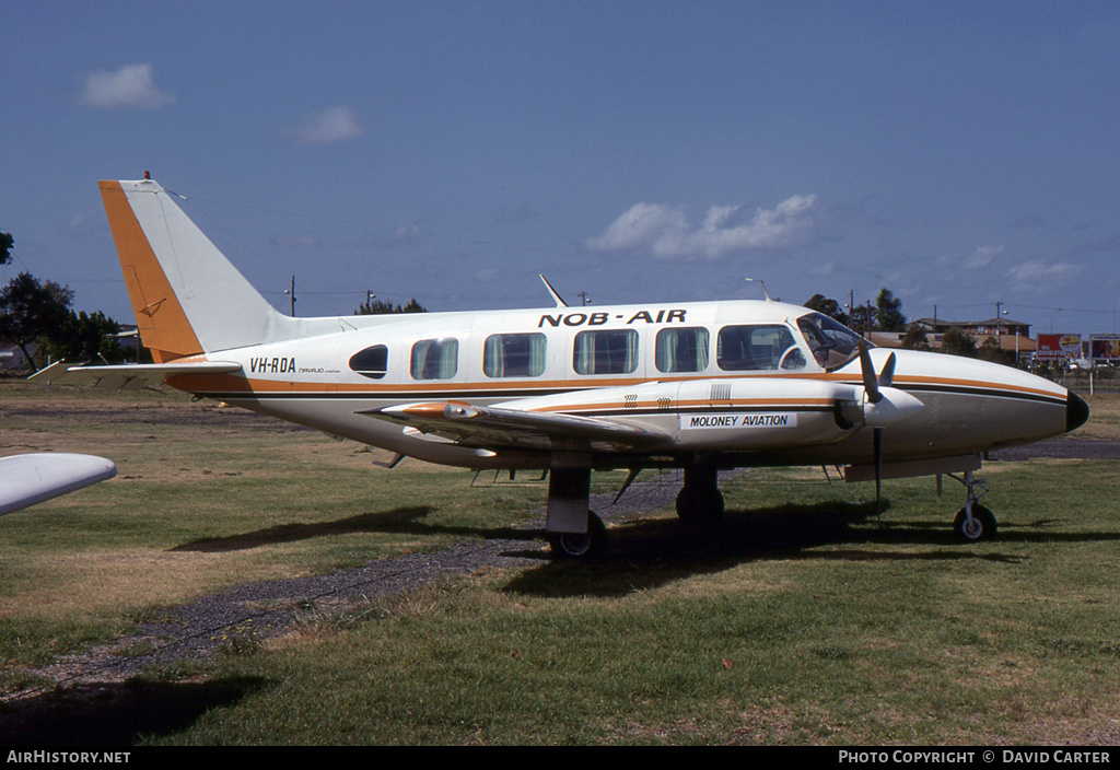 Aircraft Photo of VH-RDA | Piper PA-31-350 Navajo Chieftain | Nob Air | AirHistory.net #3808
