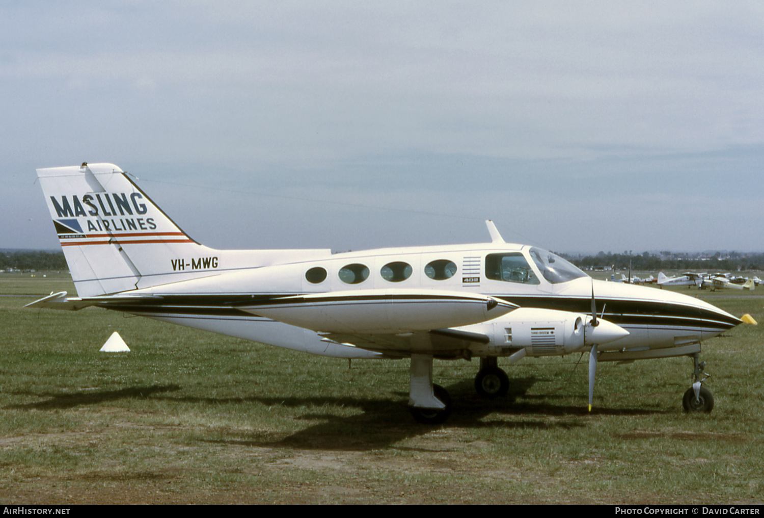 Aircraft Photo of VH-MWG | Cessna 402 | Masling Airlines | AirHistory.net #3818