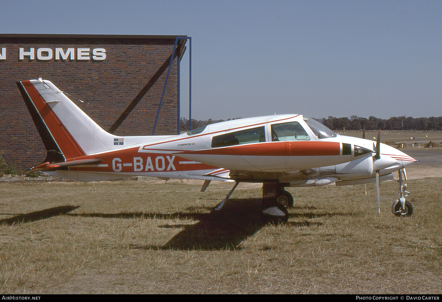 Aircraft Photo of G-BAOX | Cessna 310Q | AirHistory.net #3819