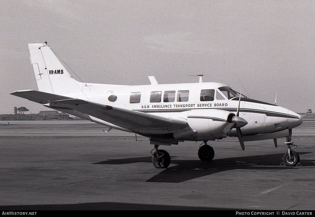 Aircraft Photo of VH-AMB | Beech 65-B80 Queen Air | NSW Ambulance | AirHistory.net #3828