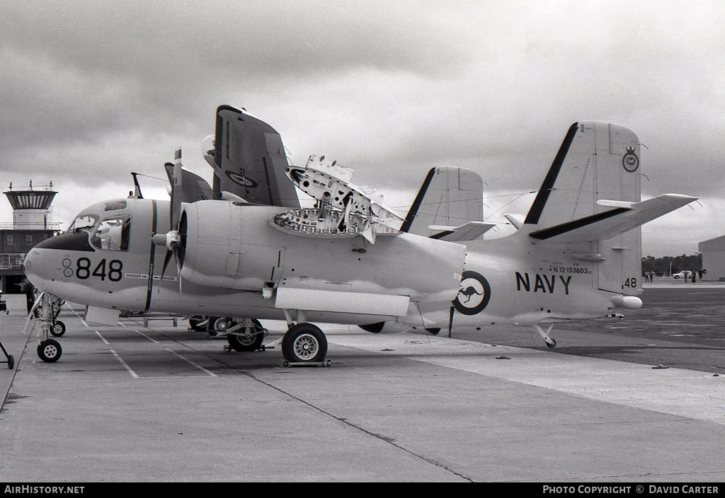 Aircraft Photo of N12-153603 | Grumman S-2E Tracker | Australia - Navy | AirHistory.net #3839