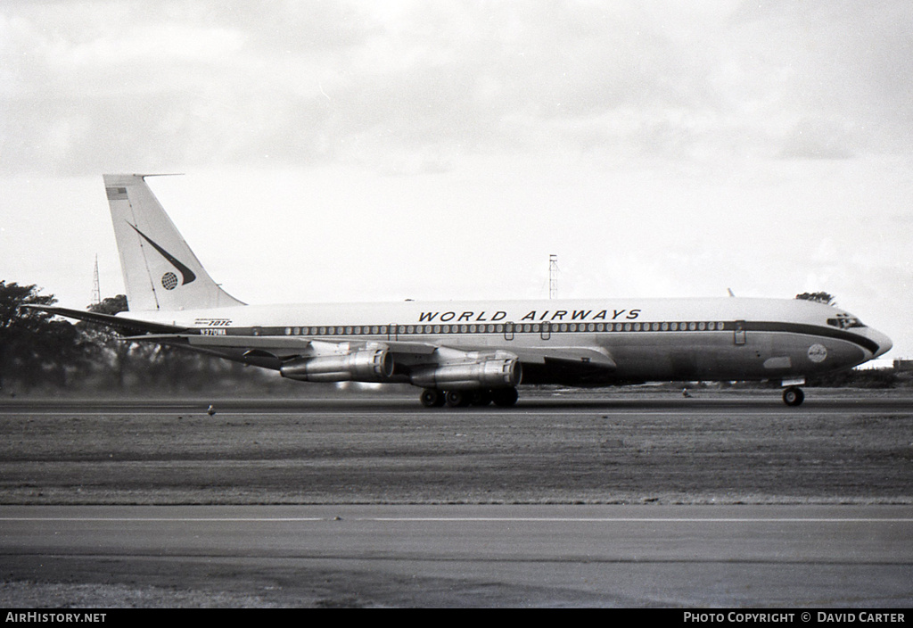 Aircraft Photo of N370WA | Boeing 707-373C | World Airways | AirHistory.net #3860