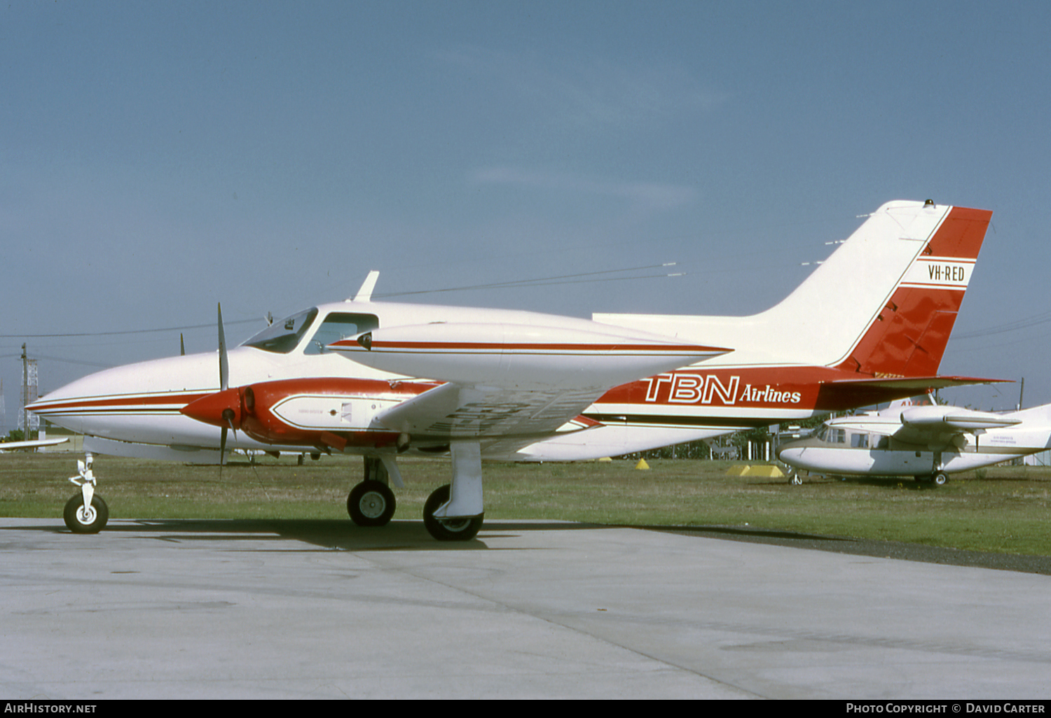 Aircraft Photo of VH-RED | Cessna 402 | TBN Airlines | AirHistory.net #3894