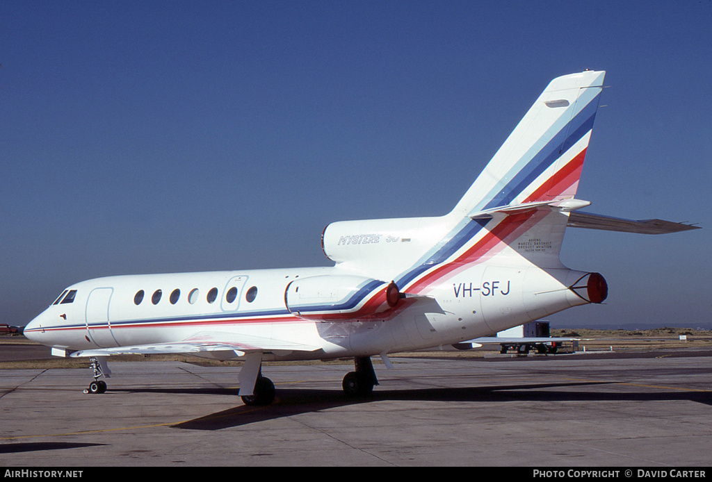 Aircraft Photo of VH-SFJ | Dassault Falcon 50 | AirHistory.net #3897