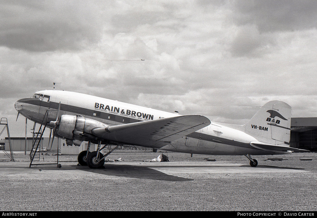 Aircraft Photo of VH-BAM | Douglas C-47A Skytrain | Brain & Brown Airfreighters | AirHistory.net #3902