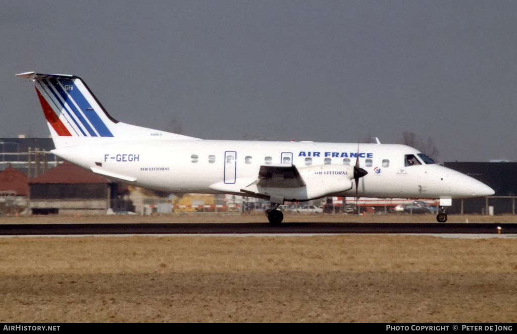 Aircraft Photo of F-GEGH | Embraer EMB-120RT Brasilia | Air France | AirHistory.net #3907