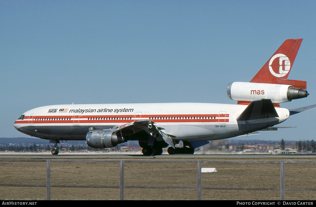 Aircraft Photo of 9M-MAS | McDonnell Douglas DC-10-30 | Malaysian Airline System - MAS | AirHistory.net #3920