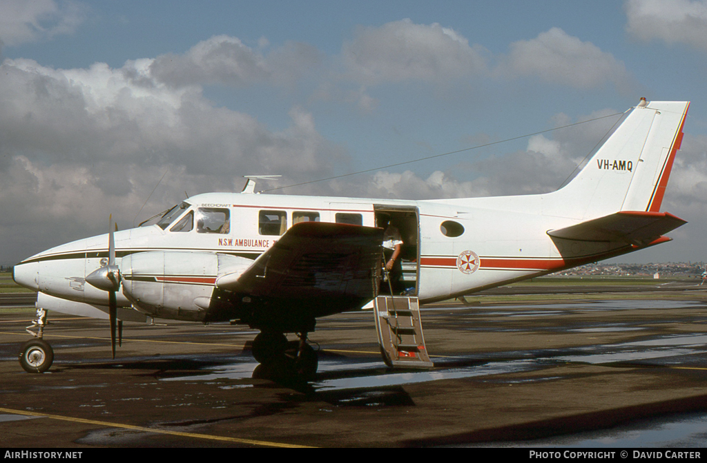 Aircraft Photo of VH-AMQ | Beech 65-B80 Queen Air | NSW Ambulance | AirHistory.net #3942